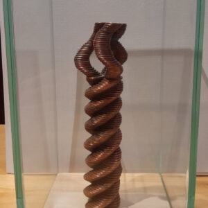 Copper spiral/babble tower