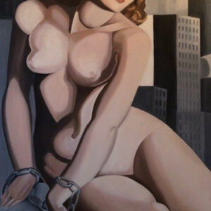 Impressie van Tamara de Lempicka