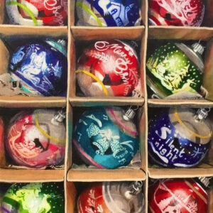 Nostalgische Kerstballen