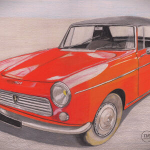 Peugeot 404 cabriolet.