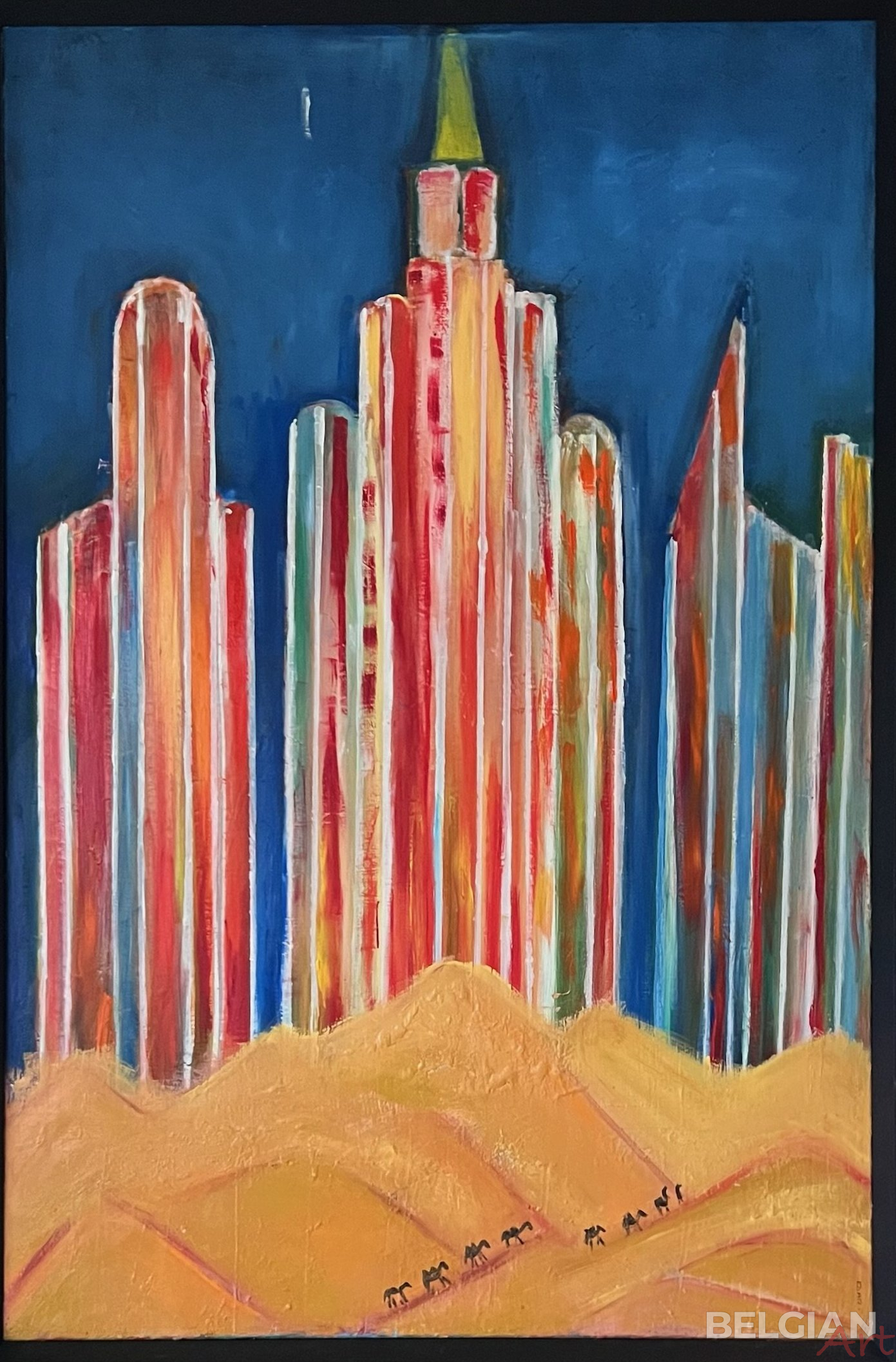 Rising sand