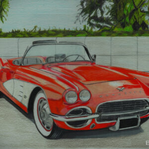 1961 Chevrolet Corvette C1.