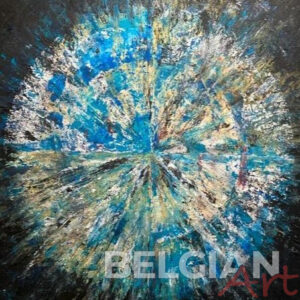 Circle in Blue Motion