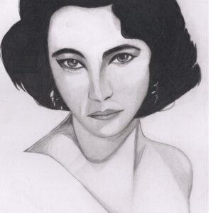 Elizabeth Taylor, a beauty icon.