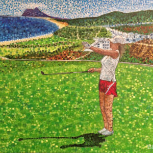 La golfeuse