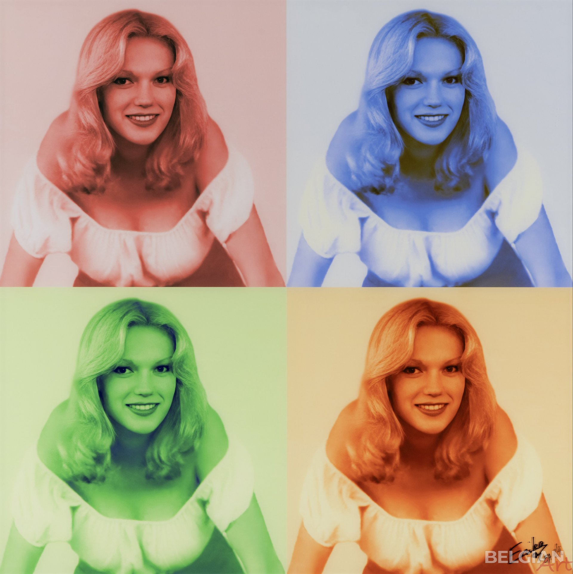 Brigitte moto Popart