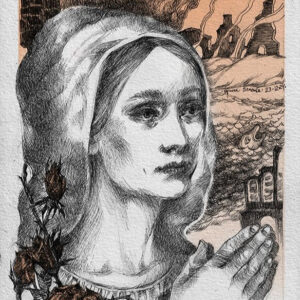 The Legend of Thyl Ulenspiegel and Lamme Goedzak. Illustration.