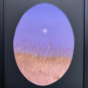 Lune sur la dune