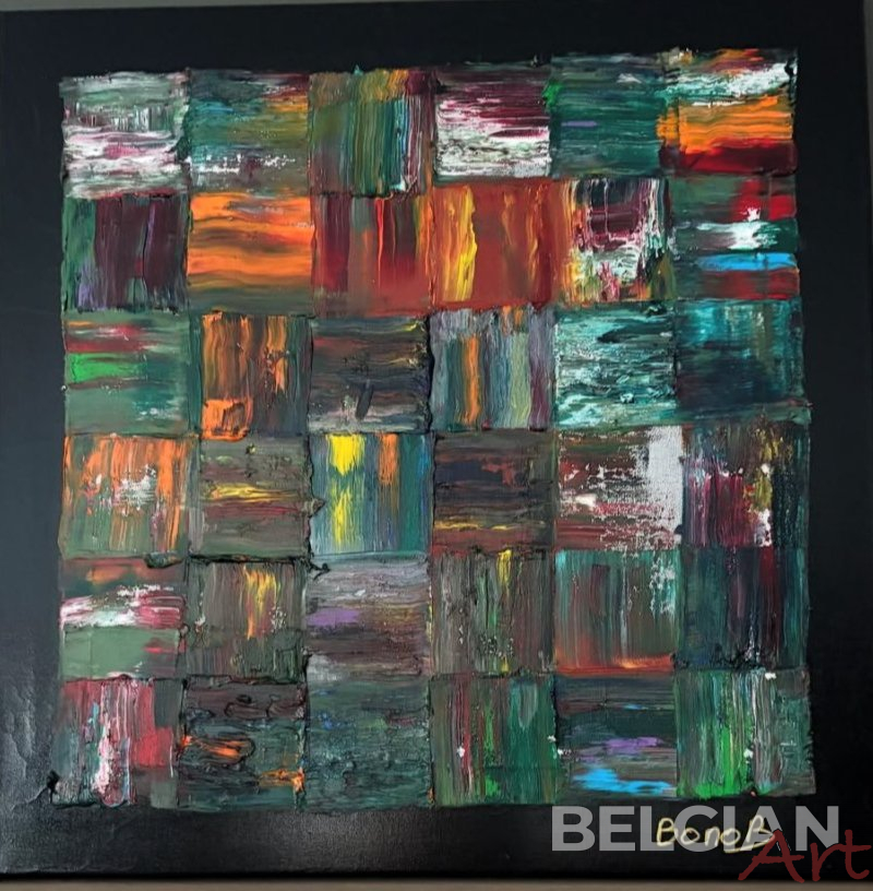 Promotiereeks op canvas ( enkel afhalen )/ olieverf