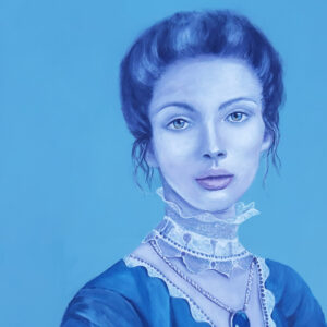 Lady with lace