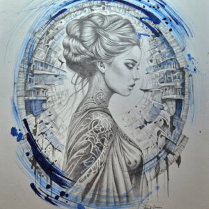 Blue circle