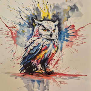 Snow owl