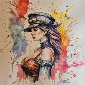Steampunk girl
