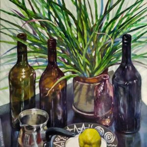 Still Life With Three Bottles