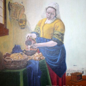 The Milkmaid of J. Vermeer (copy)