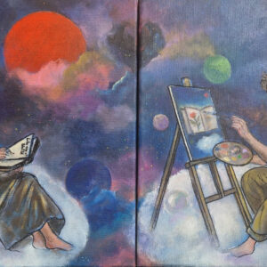 Seul, à deux - Entre poésie et peinture