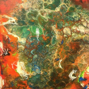 Green on fire