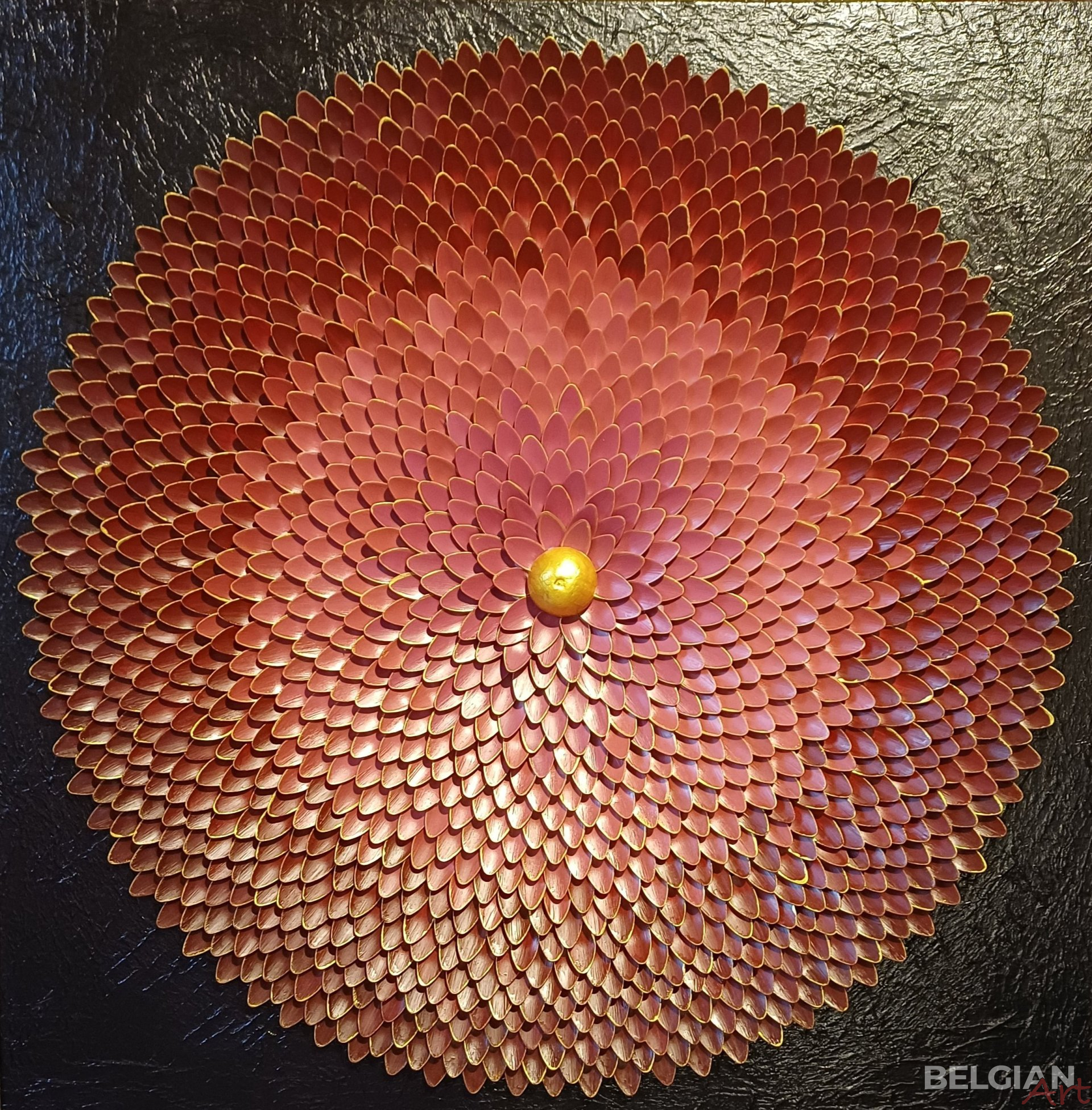 Burgundy flower