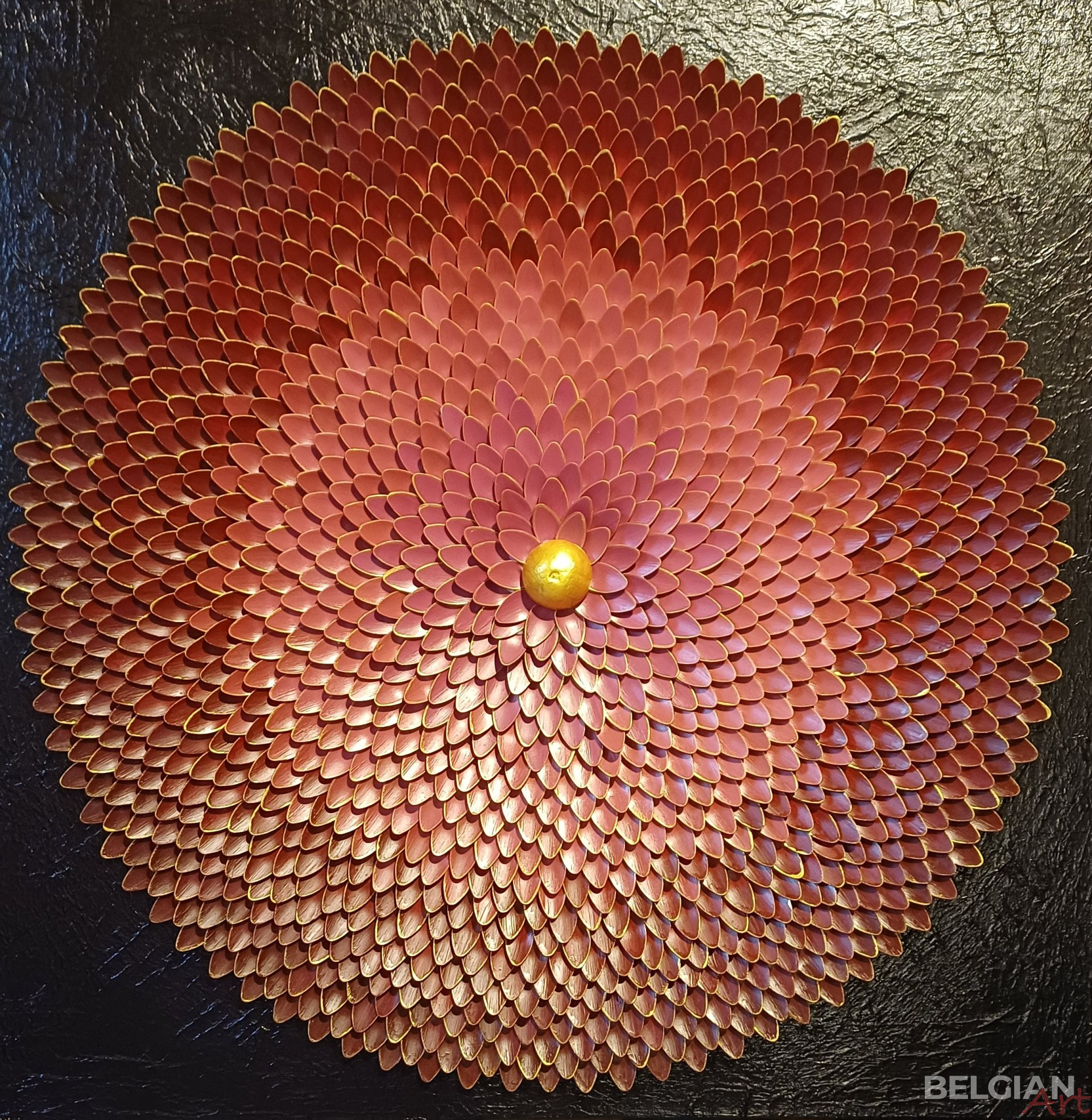Burgundy flower