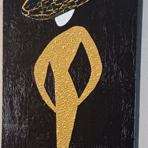 The golden lady