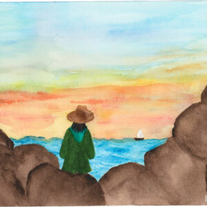 Looking out over the Ocean
