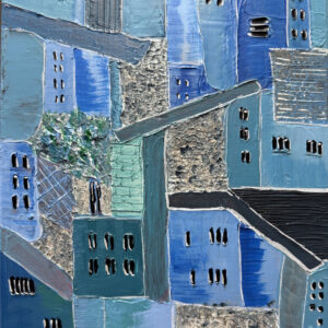 blue town