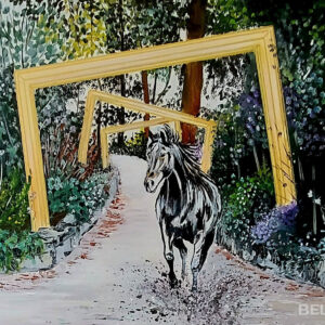 CHEVAL A PAIRI DAIZA